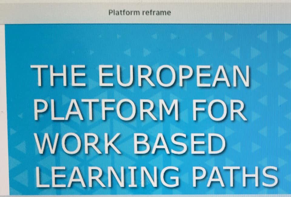 ErasmusPlusRef's tweet photo. The REFRAME platform is the tool to connect companies and VET providers to co-design,
implement and evaluate work based learning paths | VISIT https://t.co/VIhaPlTNyc https://t.co/aJv72Ue5Ly