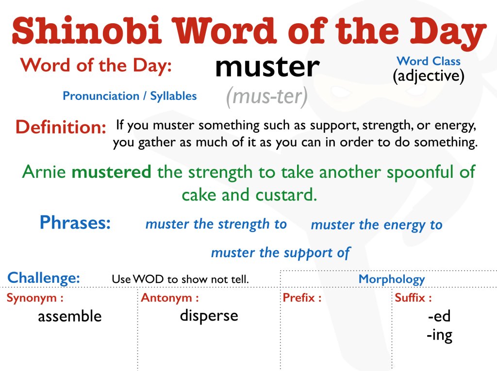 VocabularyNinja's tweet photo. Shinobi Word of the Day https://t.co/ELJ9RJABcW https://t.co/rSQEOXZ2i4