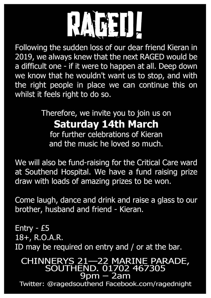 Raged Night! (@ragedsouthend) / Posts / X