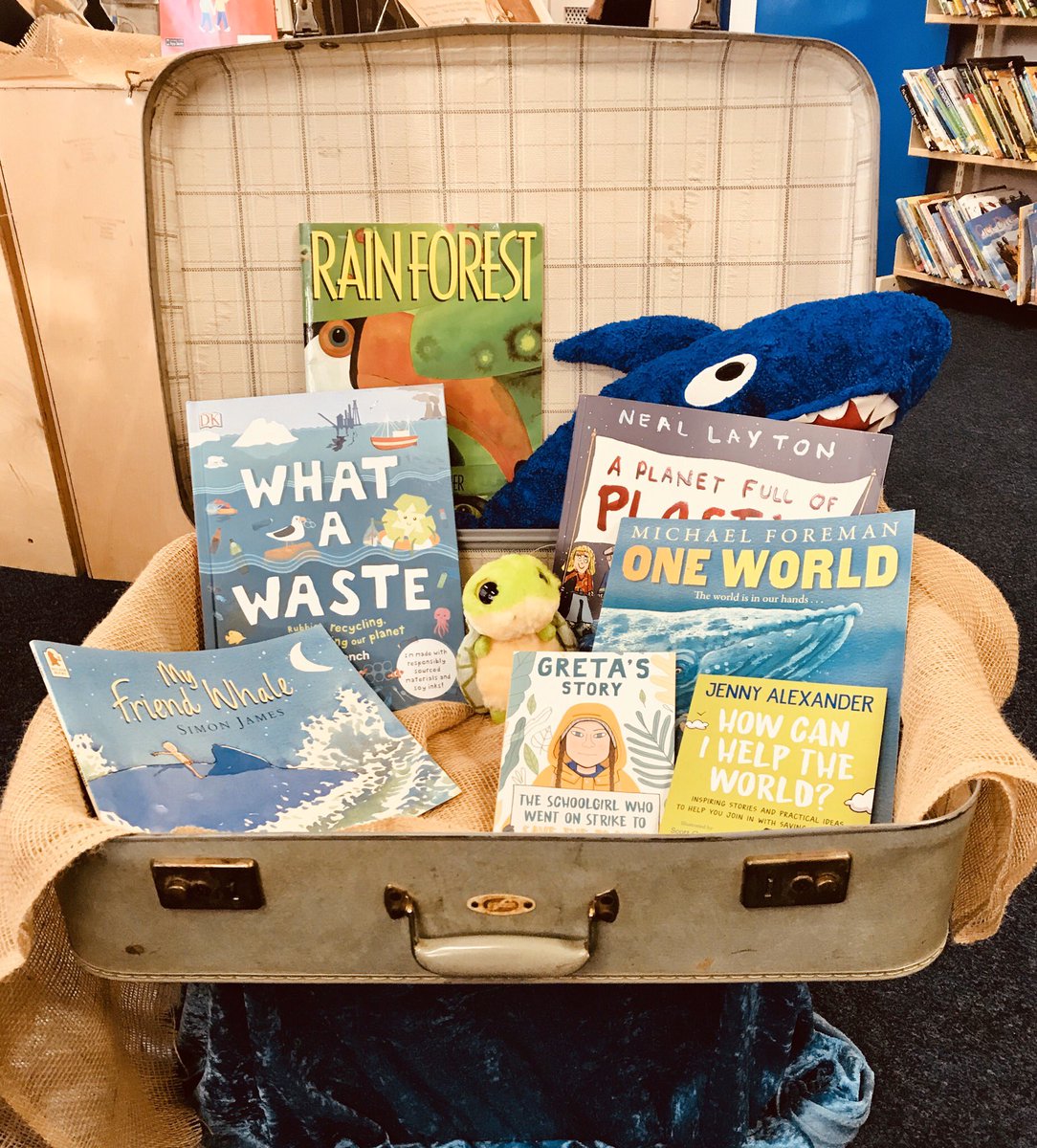 GreatwoodHead's tweet image. @MrsGuy8 created an incredible resource in our school library. It then inspired Jessica (Y4) to read Greta’s Story. Jessica is now ‘hooked’ on making a difference @GreatwoodCPS @GretaThunberg #inspired #climatechange #ecoranger