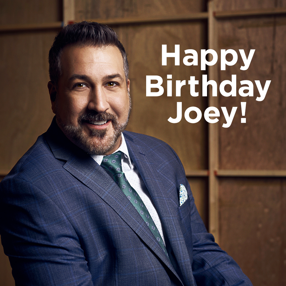 Happy Birthday, Joey Fatone! Sing, dance, host...you can do it all. Send Joey some birthday wishes! 