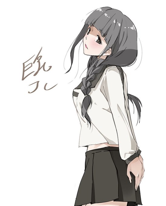 三つ編みセーラーちゃん 