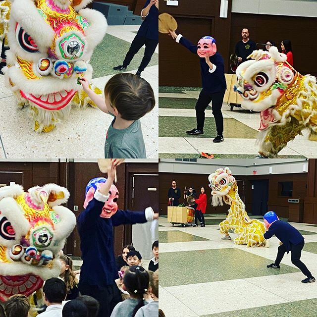 WesMonAcademy's tweet photo. Wow we were so lucky to welcome the year of the rat with an amazing Lion dance today #gungheyfatchoy #yearoftherat #liondance #amazing #lucky #loveoflearningstartshere #ilcentro #hungsingkwoon https://t.co/z1F0In1Cn4 https://t.co/p0BA1nfx3A