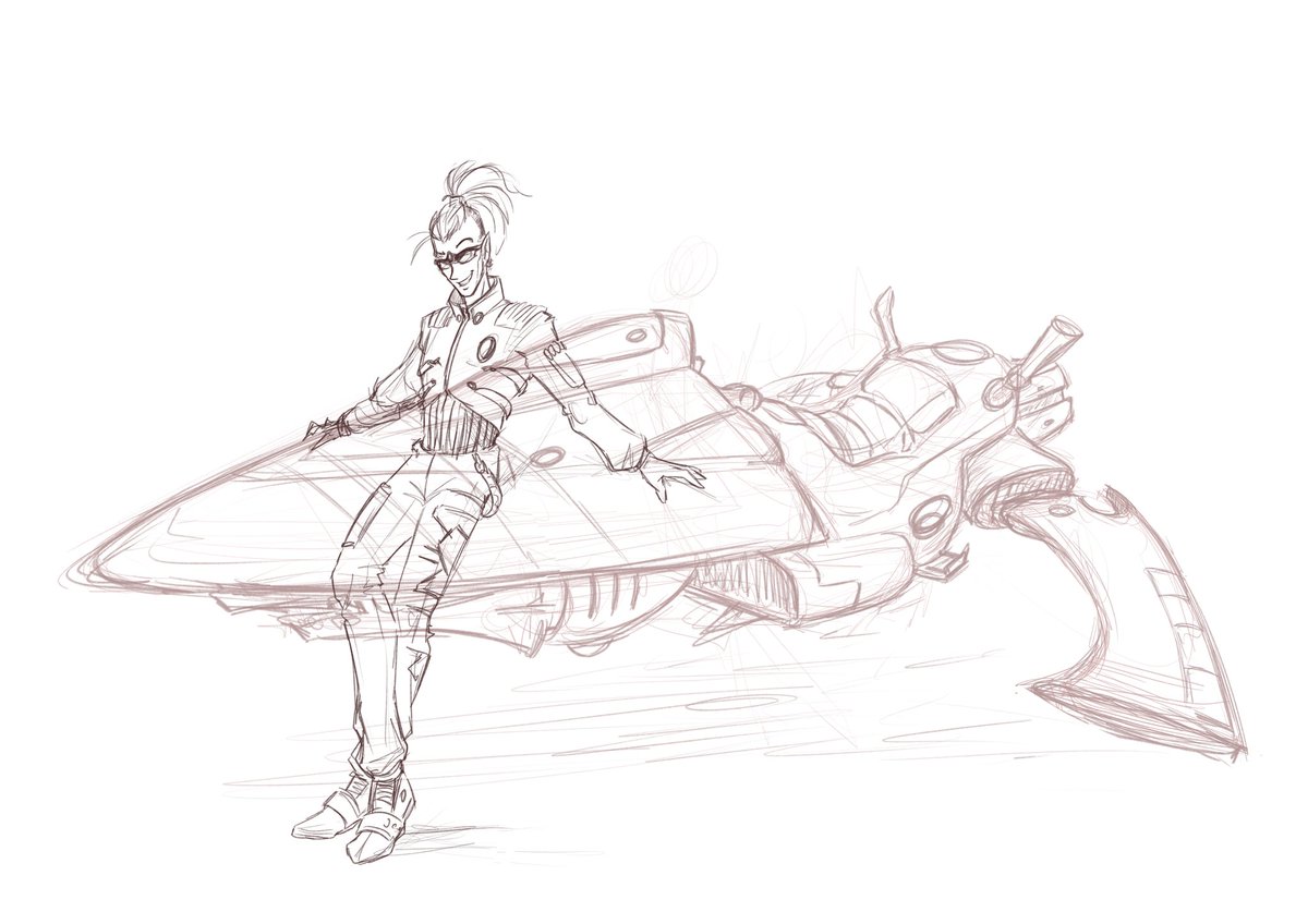virlandil's tweet photo. Wip. :>
Before some of you start wondering- I DID NOT steal that jetbike! XD
#warhammer40k #eldar #virlandil #jetbike #oldedition #sketch #wip https://t.co/YmZlYugi0u
