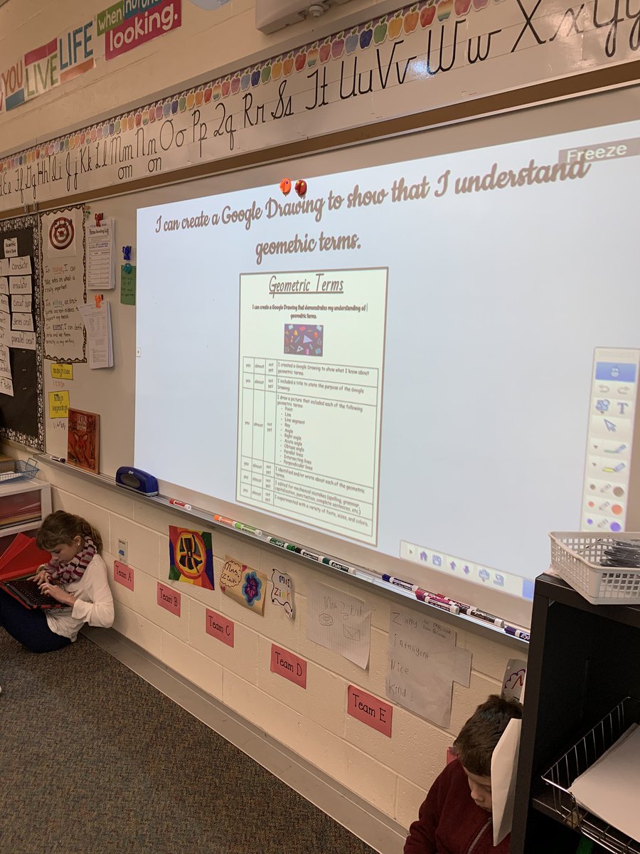 MrsZink_GV's tweet photo. Inserting Google Drawings into a Google Docs to show understandings of geometric terms during math today #gv_wilson https://t.co/pwsdotDlLR
