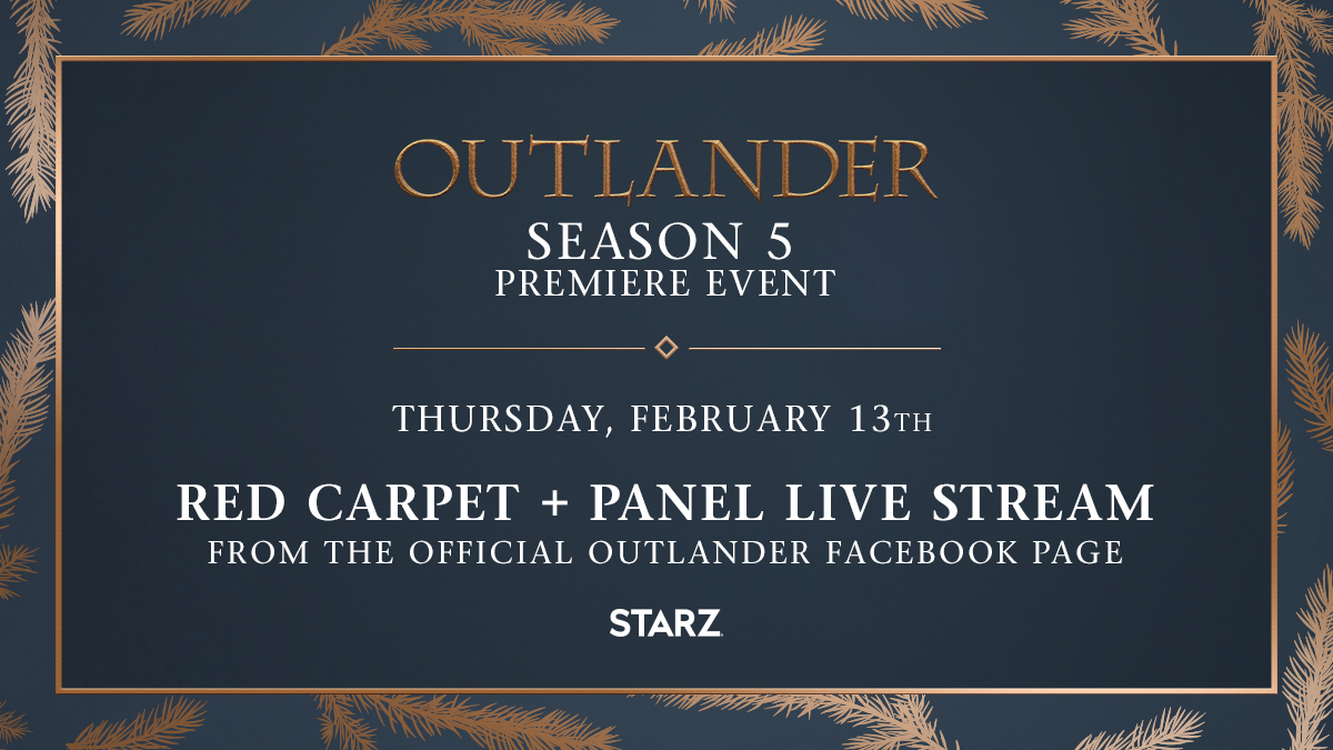 Want to join in on the fun of the #Outlander Season 5 premiere event from the comfort of your own couch? We've got your back with a live stream. Watch this space for more details soon.