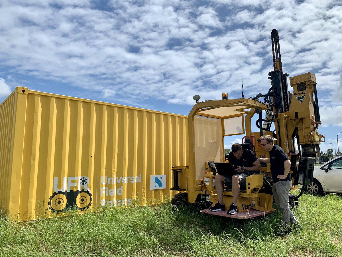 UFRobots's tweet photo. Getting set up at our test site for some filming today with @LestradeDigital and @ironbarkmarket thanks to the AV Production Grant from @METSIgnited 🙌🏼 Excited to showcase some of our latest developments! Watch this space 🚜🤖☀️ https://t.co/HMI8hNKF1Z