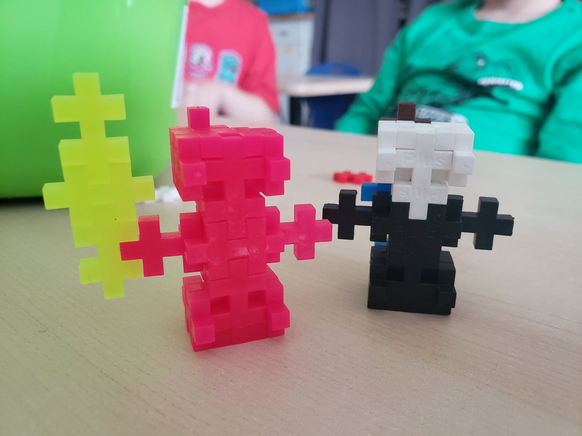 Looking for an alternative to lego?! Our students LOVE these fun plus plus blocks! Can you believe all these creations are built WITHOUT instructions! #creativethinkers  <a href="/BaysidePublic/">Bayside PS</a> <a href="/stoliker_s/">S.Stoliker</a>