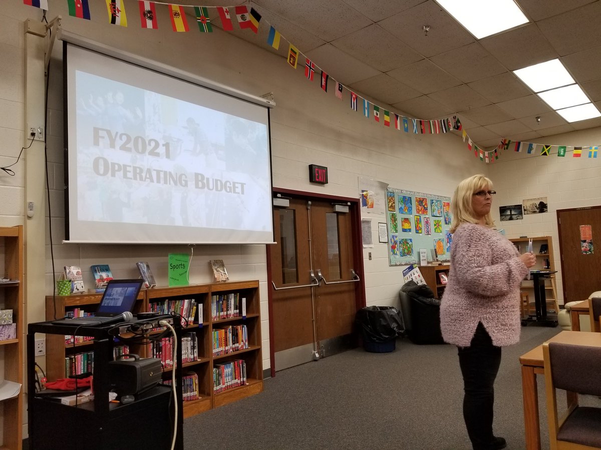 FCPSMDSuper's tweet photo. Appreciate the opportunity to share the Superintendent's Recommended Budget with PTA Presidents from across the county. https://t.co/aJjVjGrqQ6