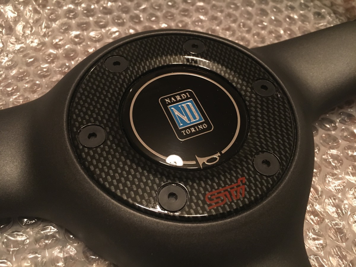 New steering wheel for the RA arrived from Japan