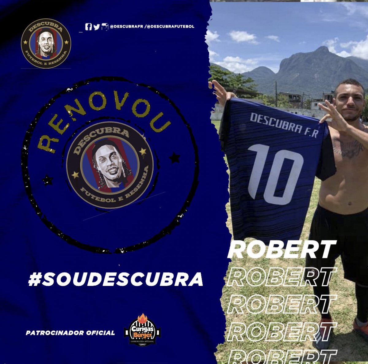 descubrafr's tweet photo. BOMBA!! 
Infelizmente um grande jogador não estará conosco nessa temporada, recebeu outras propostas e seguirá seu caminho... Diego fará muita falta
E esse aí da foto é nosso maestro Robin, renovou pra sempre... te amo irmão calma torcedor 🤚🏻 , o maestro tá aí 
#Robin10 #Descubra https://t.co/FJ7XOHnolP