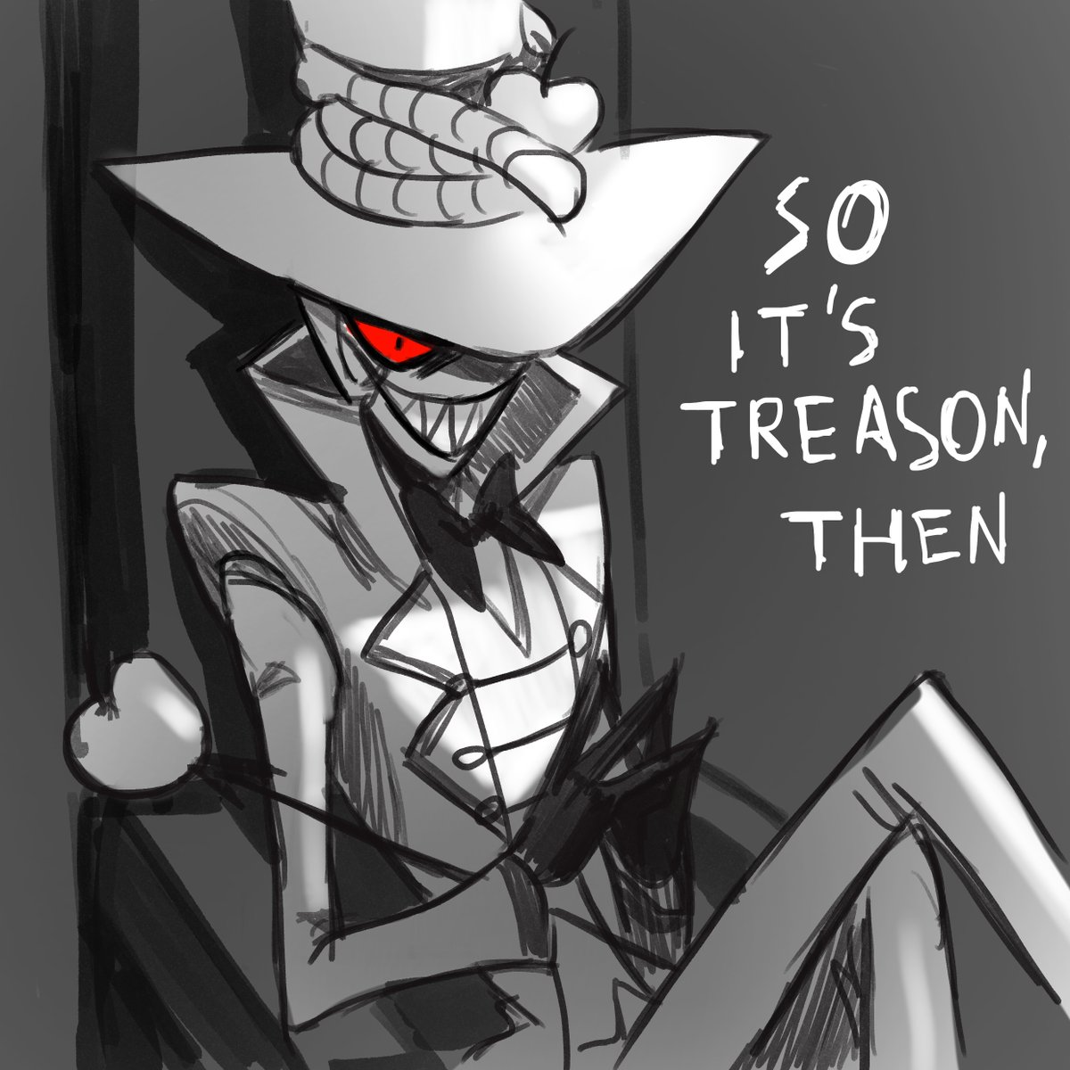 sherl_merl's tweet photo. Oh god oh fuck, Alastor run
#hazbinhotel #HazbinHotelAlastor #hazbinhotellilith #HazbinHotelLucifer https://t.co/B2TGT8sfLf