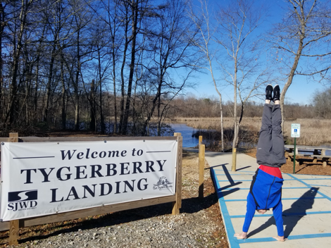 SCWS1's tweet photo. Zach English, SCWS senior, is an elite gymnast training for the Olympics. He is in Dr. White's 4A English course. The course revolves around the theme of hometown and what that means to you. Zach thought that showing his hometown while doing handstands would be fitting. https://t.co/nYI3yoOOqx