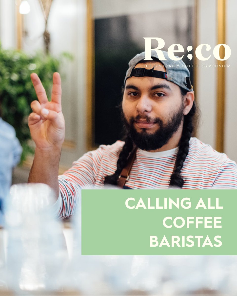 SCA_US's tweet photo. The @SpecialtyCoffee Association is now accepting #RecoSymposium Barista Volunteer Applications! Conceived and operated by the @baristaguild.⠀
⠀
Applications open through February 12, 2020.
Learn more: https://t.co/RbGkAbAbHS https://t.co/9nzfzkFpk2