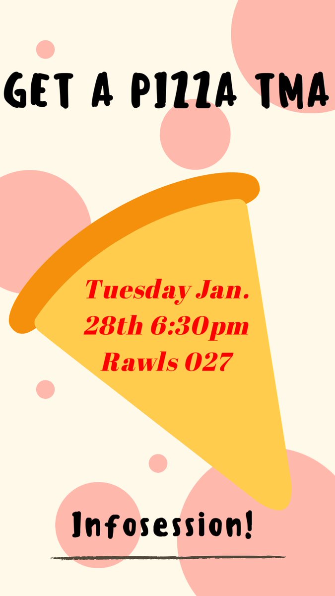 Our 2nd info session is tomorrow!!!