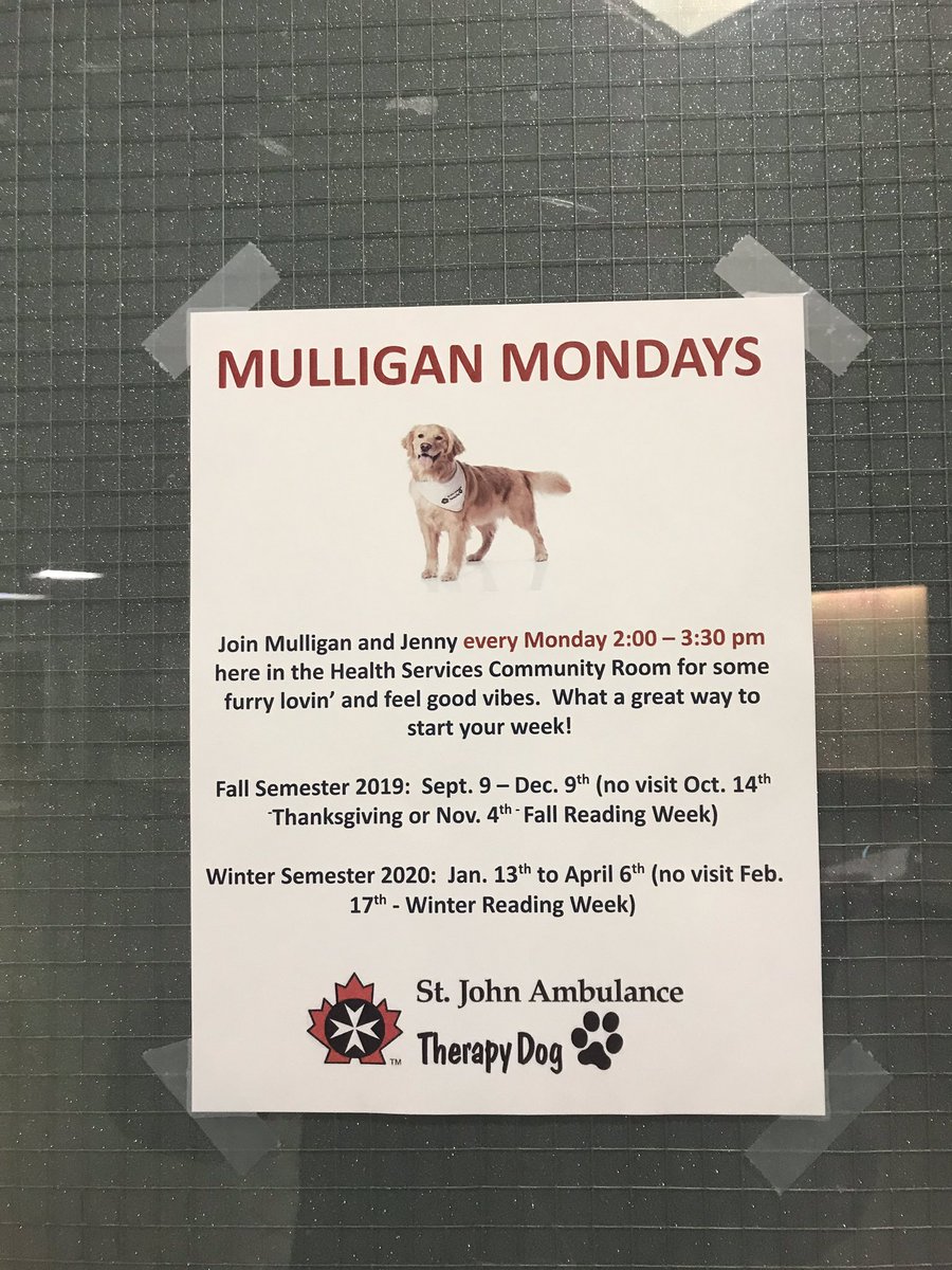 Update: his name IS mulligan! Here are his hours for this semester (though they don’t apply today!). This is in the UCC basement near health services, and it’s usually not super busy.
