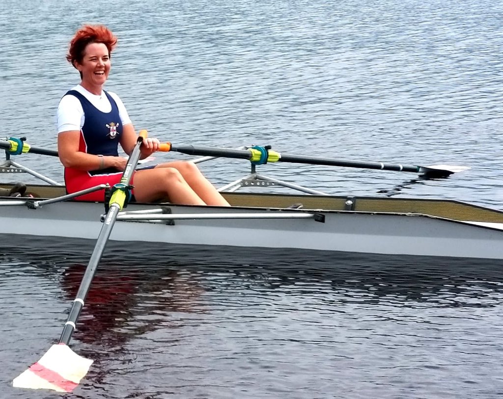 After two years of not rowing I am finally back in the boat with my new club in Cape Town!