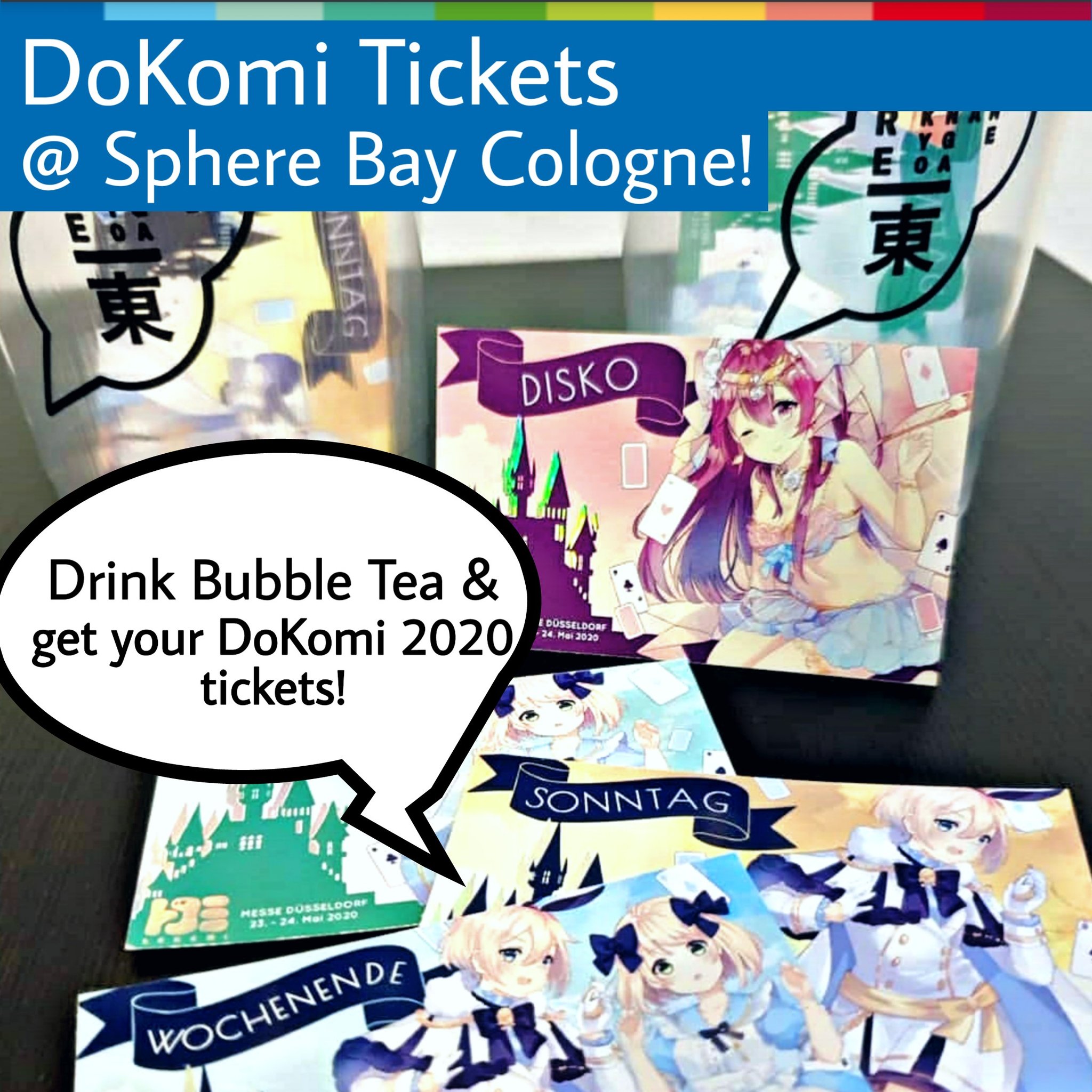 DoKomi on Twitter "+++ SPHERE BAY COLOGNE +++ Ab sofort könnt Ihr Eure DoKomi Tickets direkt im