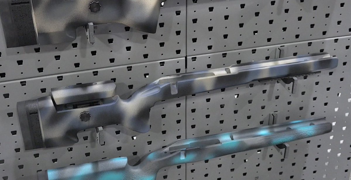 NRA_Rifleman's tweet photo. #SHOTShow2020 | New @McMillanStock Z1 &amp; Z10 Rifle Stocks

👉 https://t.co/cL97DkSgA3 👈

#Rifles #Guns #ShotShow #PrecisionRifle #Hunting #LongRangeShooting #2A https://t.co/YtoIbe1FQ2