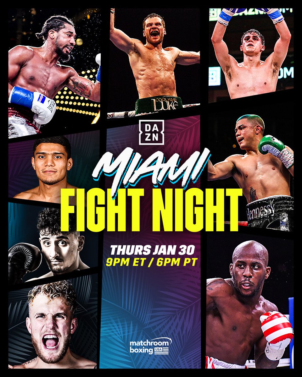 Dazn Boxing 𝙂𝙏𝘼 V I C E C I T Y 𝙈𝙞𝙖𝙢𝙞 𝙁𝙞𝙜𝙝𝙩 𝙉𝙞𝙜𝙝𝙩