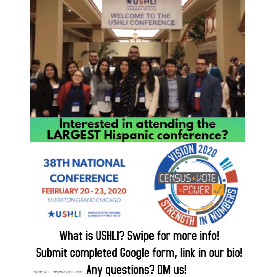 HSC_SIU's tweet photo. In our first meeting we will be going over what is USHLI &amp; what you need to do to attend the LARGEST Hispanic conference! Don’t miss out! https://t.co/BsFDcW5Q9c