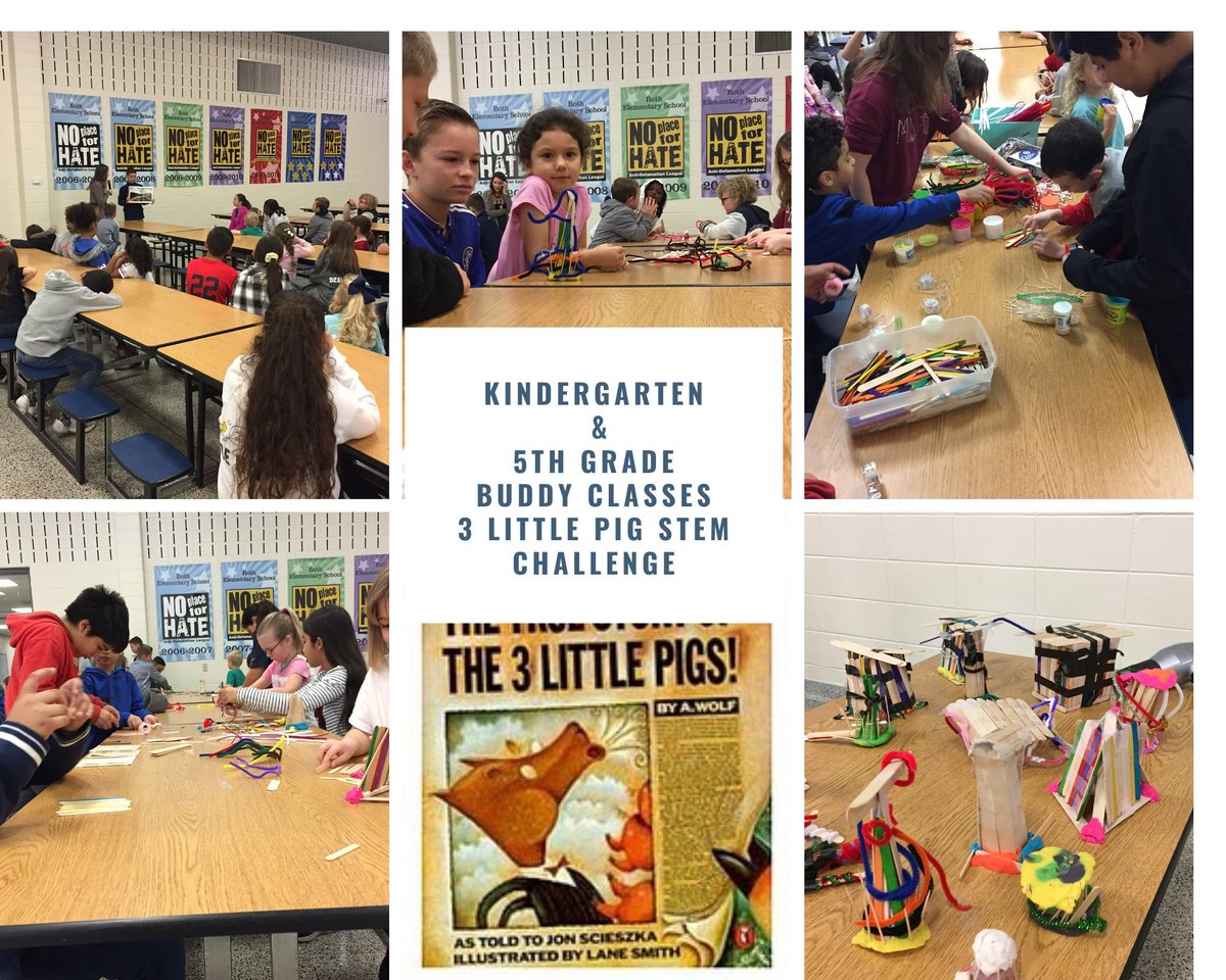 Had a blast with our 5th grade buddies today! #STEM <a href="/RothKISD/">Roth Elementary</a> <a href="/KleinISD/">Klein ISD</a>