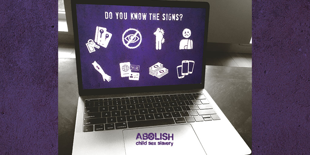 According to <a href="/Thorn/">Thorn</a>, 25 mill. online child sexual abuse images are reviewed by @MissingKids annually. That’s 480,769 images/week. Vigilance isn't just important in daily life but online also.<a href="/abolishmovement/">ABOLISH Movement</a> #ABOLISHmovement #NHTAM #HumanTrafficking 
thorn.org/faqs/#reporting