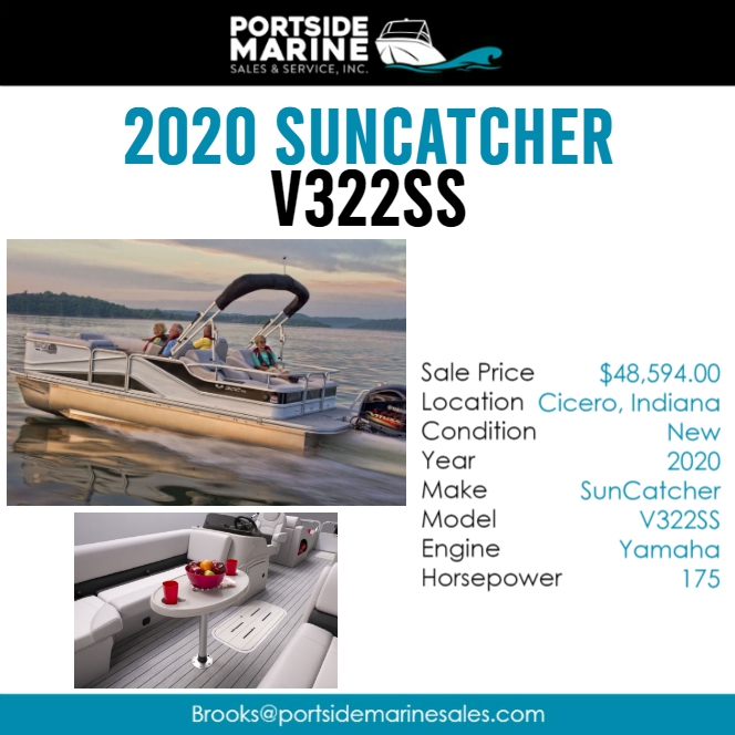 Following the success of our SS models in the Elite and X Series, SunCatcher Pontoons by G3 has introduced the V322 SS and V22 SS, both with stylish stern loungers, in the best-selling SunCatcher V Series.
-
Learn more: portsidemarinesales.com/default.asp?pa…

#portsidemarinesales #cicero