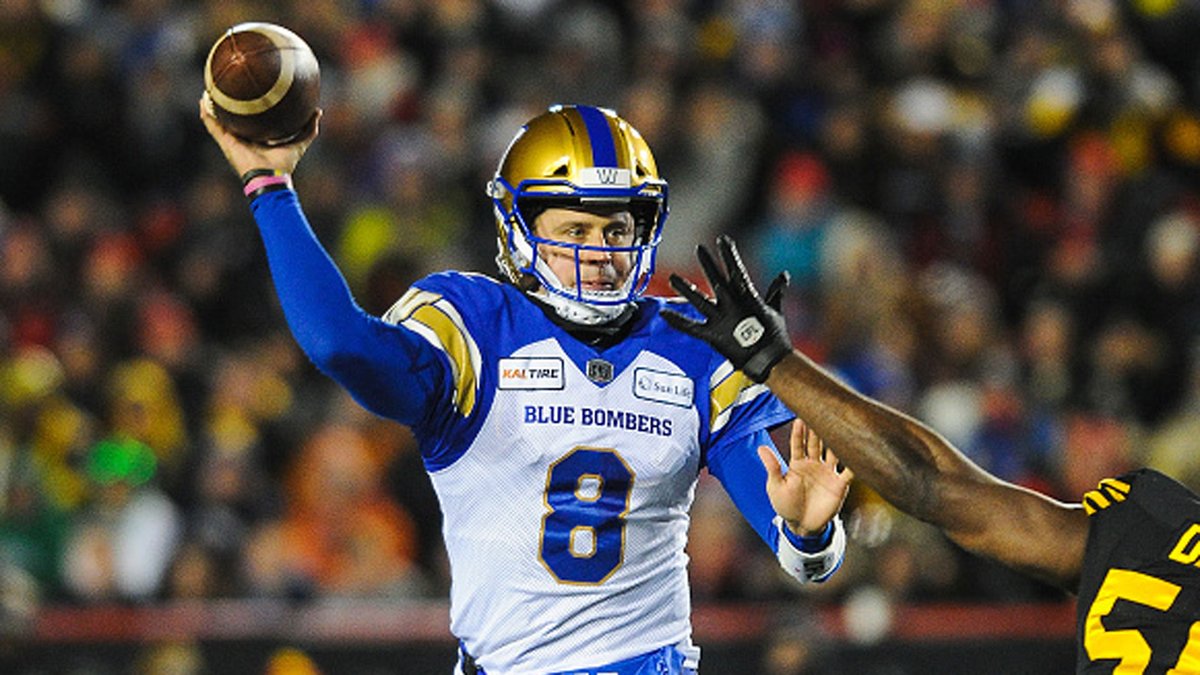 INSTANT ANALYSIS: <a href="/FarhanLaljiTSN/">Farhan Lalji</a> on how the #BlueBombers are willing to gamble on Zach Collaros staying healthy with a new contract - fw.to/iREx77U #CFLonTSN