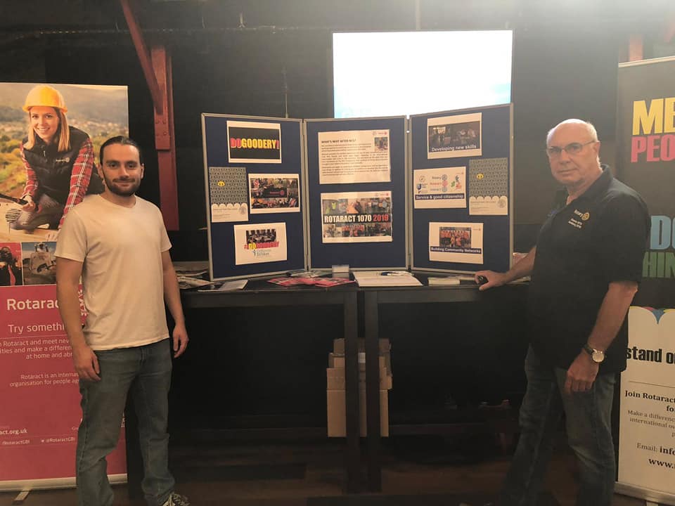 DiffStrokes_MH's tweet photo. Jim Davies and Nick Roberts have been out spreading the word about Rotary/Rotaract and the #DoGoodery work they do, including our group for stroke survivors.
#Rotary #Rotaract #DifferentStrokes #RaiseAwareness https://t.co/hRKVwxaUof