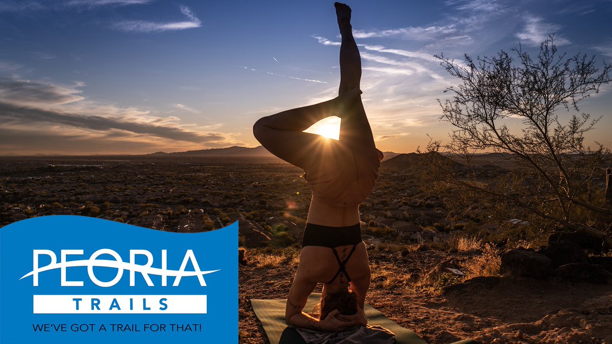 Yoga Time? We've Got A Trail For That! 

With 20 Miles of multi-purpose trails for hiking, biking, and walking, Peoria is the Place for your next outdoor adventure. For more information, visit peoriaaz.gov/trails #PeoriaOutdoors