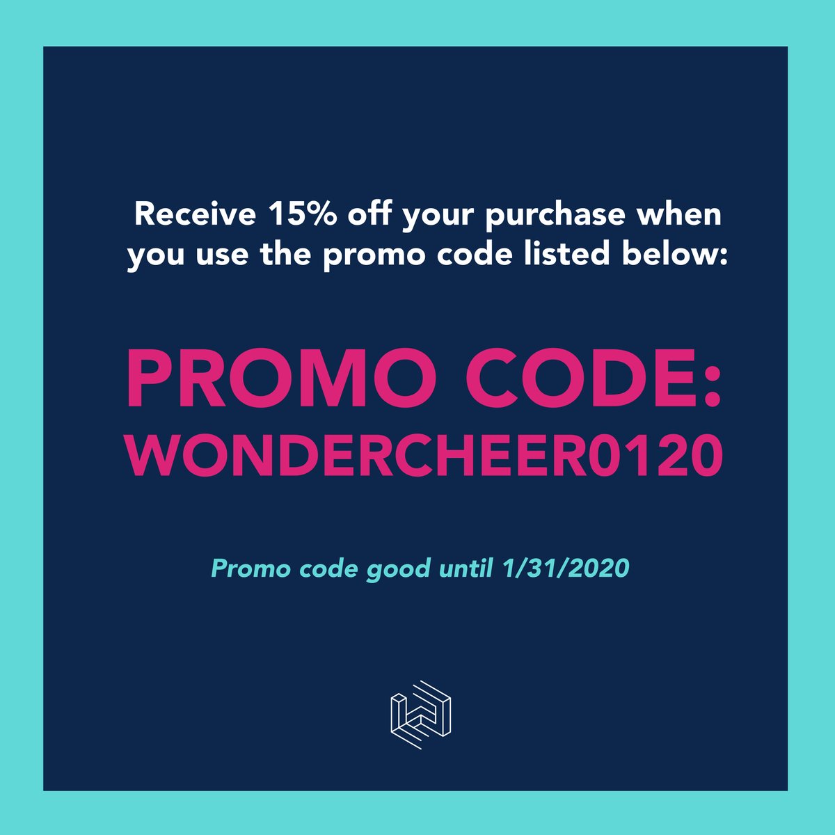 **LAST WEEK FOR OUR PROMO CODE** Use the promo code WONDERCHEER0120 and receive a 15% discount on the Daily Drop-In, Punch Passes, Conference room and Coworking membership! 

Visit wondercc.org/coworking for more info.