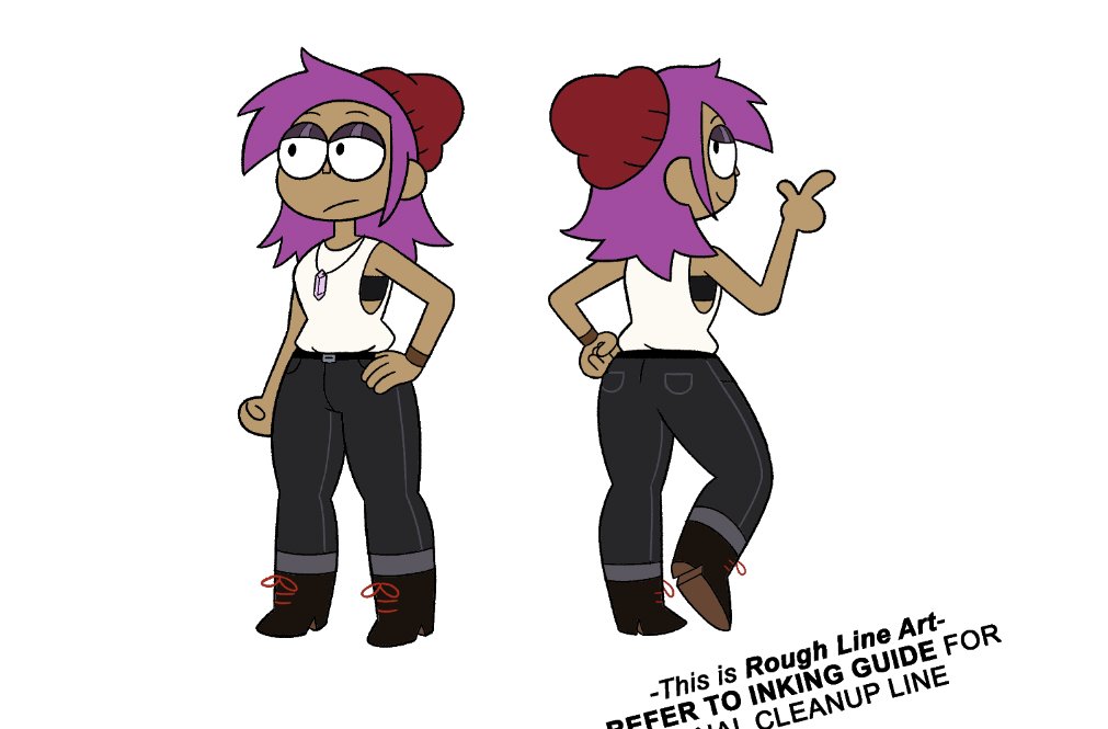 KO Rad and Enid from the Actor AU. 