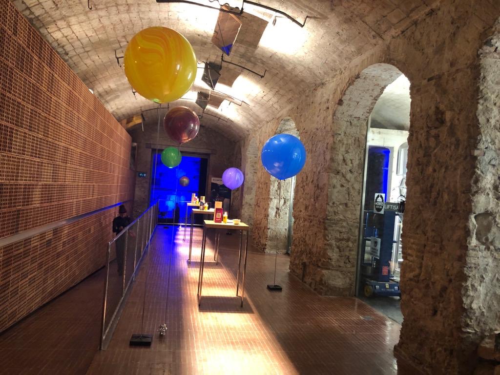 DDGSmart's tweet photo. We’re at the beautiful @FabricaMoritz tonight for an event, enjoying some networking drinks and great food before everyone will be setting off to discover #CLEUR https://t.co/GsIM92k6o7