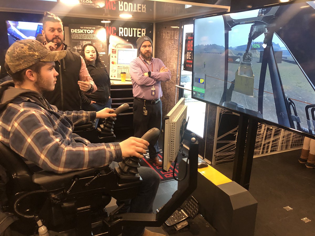 Career simulator = awesome. Gotta get us one of these!!!
#MondayMotivation #futureofwork