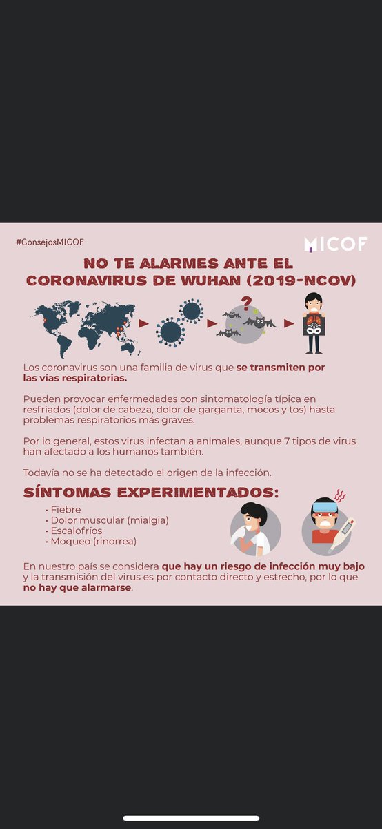 farmamonleon's tweet photo. No te alarmes ante el #coronarvirus https://t.co/UTE1B6kEUU