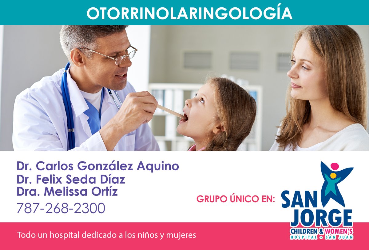 Contentos de contar con un grupo único de Otorrinolaringología Pediátrica para nuestros niños de #PuertoRico y el #Caribe

Haz tu cita al 787-268-2300 🤗