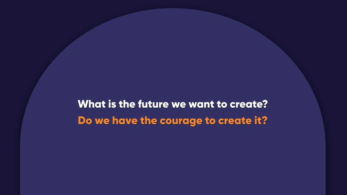 “The future is created by us, by the aggregation of the millions of choices that we make collectively every day. So I want to leave you with two questions.” <a href="/kcolbin/">Kaila Colbin</a> #BomaMomentum