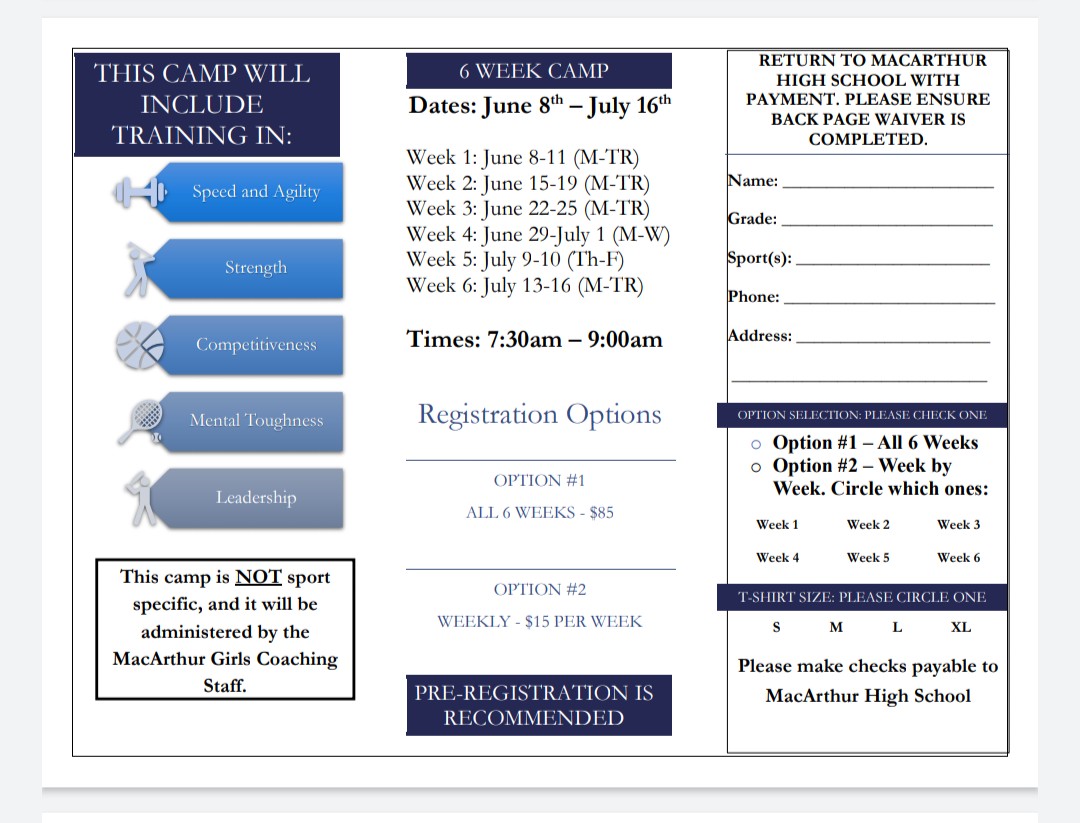 MacBrahmaVB's tweet photo. Interested in strength and conditioning this summer? Check out this year's BEAST camp flyer and register for any, or all, of the six weeks we have to offer! #wearemac @BrahmaNation @RealBrahmaPride https://t.co/jcKMXnEwXl