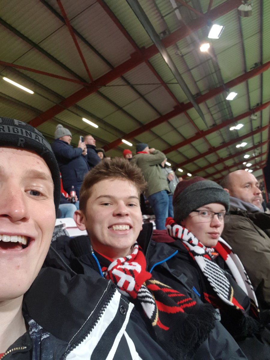 Wishing Luke New a good 18th birthday from all his friends, far right #BOUARS #matchdaymentions