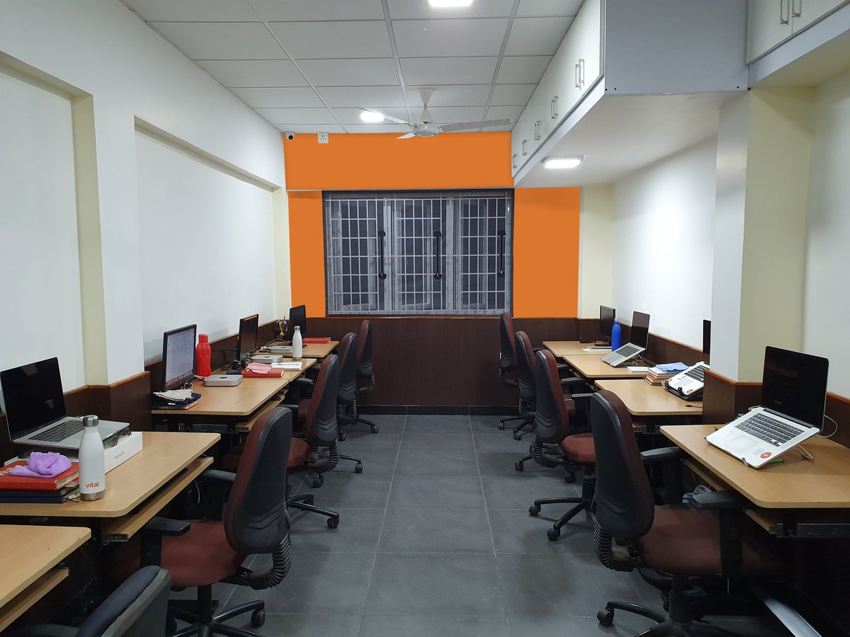 mandytechnology's tweet photo. We keep moving forward and when we do then, everything around us upgraded. Here is glimpse of our new space. Office 2.0! Thanks @Vital_Design #vitalindia #mandytechnologies #office #newoffice #growing https://t.co/q4U6JCHK4j