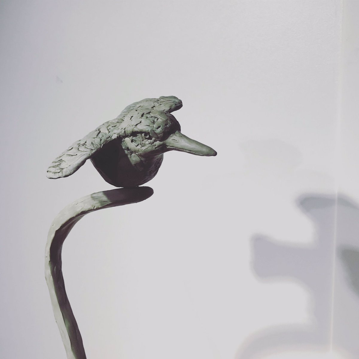 ElliotChanner's tweet image. Kingfisher clay for casting #bronze #sculpture #kingfisher #LimitedEdition #interiordesign