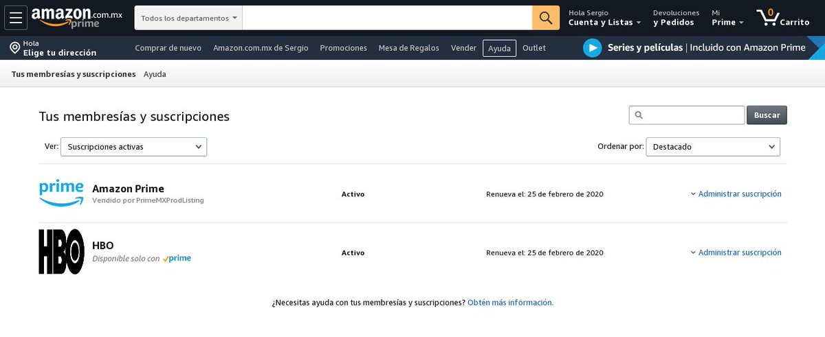 serchi111's tweet photo. @amazonmex  En qué momento un cliente acepta pagar HBO ? Yo no me acuerdo haberlo hecho!!! https://t.co/yGrUs3gzmh