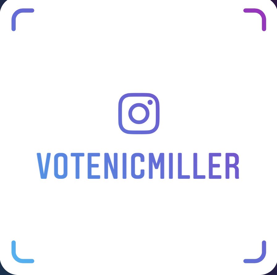 VoteNicMiller's tweet photo. Be sure to follow us on social media and sign up for our email list to get the most up to date campaign info.
Website: https://t.co/IMAMFjYIV1
Facebook: https://t.co/9OfeAYtu6Q
Instagram: https://t.co/zB1joNbdVB
#pa87 #votenicmiller #avoiceforall https://t.co/l0UpXbgOyF