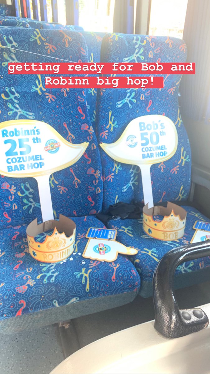 Cozumelbarhop's tweet photo. Today is Bob’s 50th Hop! is going to be our King of all the Fo-Hos!
Long life to the King!!! and the Queen 😁
#OriginalCBH #cozumel #cancun #tulum #rivieramaya #DDriver https://t.co/4DNBCAAEWP