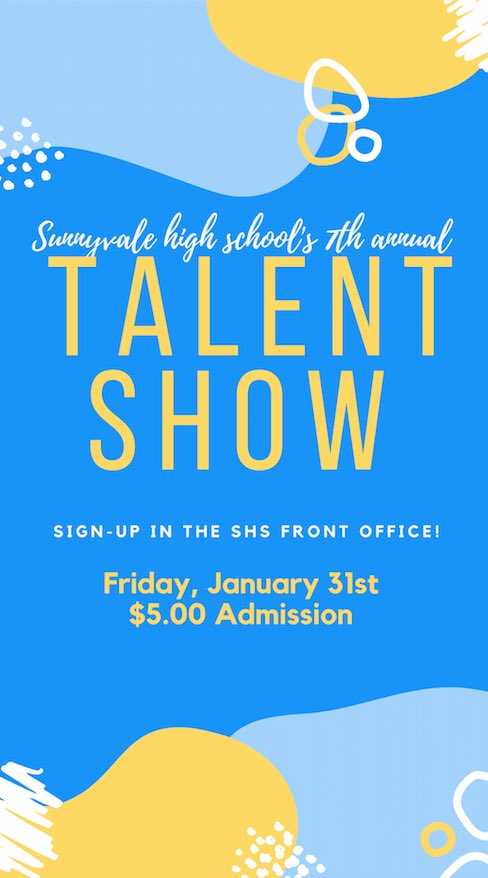Tickets on sale during lunch on Wednesday, Jan 29th &amp; Thursday, Jan 30th and at door. All proceeds benefit PTSA student scholarships! 
PRIZES!:
Apple Watch
Air Pods
15 gift cards from various restaurants
Spirit Wear donated by Athletic Boosters
Raider spirit items donated by PTA