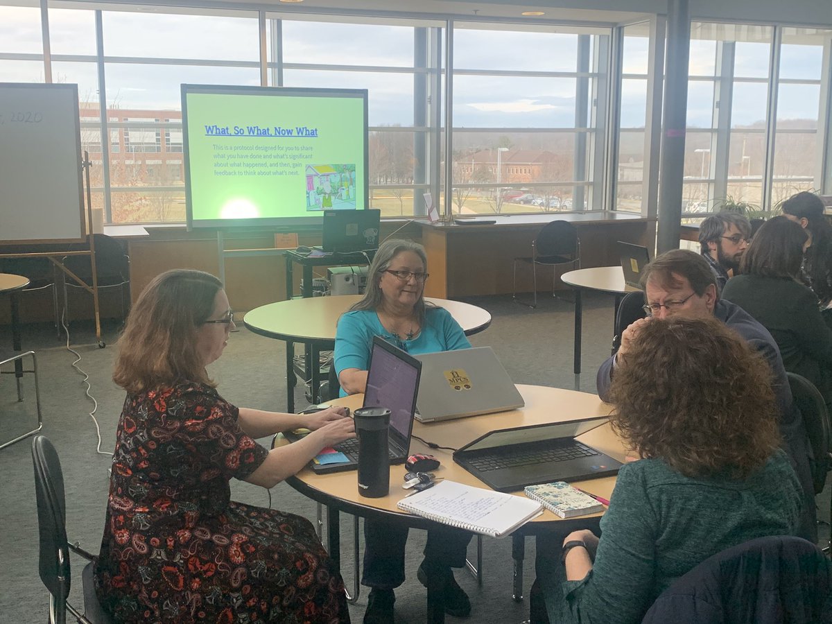 KRMarbury's tweet photo. Revisiting and Reimagining with our #MPVaLIN19 teams. Inspired by their growth mindsets as they constantly seek to improve for our @MPCSVA students! @CESMiniCougars #MPCSConnects https://t.co/1QScGrm0kk