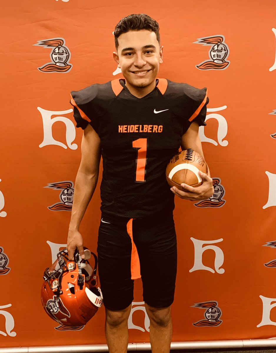 Gabriel Herrera (@gabe1herrera) on Twitter photo Had a great time during my visit at Hidelberg University! Thank you to all the coaches for having me! ⚫️🟠 <a href="/Coach_Coughlin/">Tom Coughlin</a> <a href="/jimmy_gephart/">Jimmy Gephart</a> <a href="/BergFootball/">Heidelberg Football</a> Had a great time during my visit at Hidelberg University! Thank you to all the coaches for having me! ⚫️🟠 <a href="/Coach_Coughlin/">Tom Coughlin</a> <a href="/jimmy_gephart/">Jimmy Gephart</a> <a href="/BergFootball/">Heidelberg Football</a>