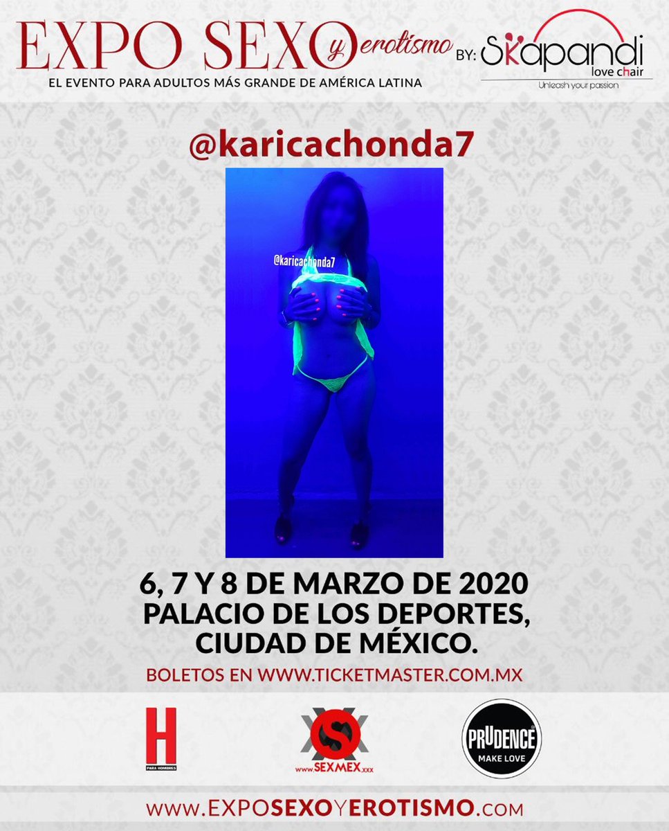 Karicachonda7's tweet photo. Los invito a conocerme en este gran evento que se realiza el  6, 7 y 8 de Marzo Palacio de los Deportes a @ExpoSexoErotic
#KendraLustInMexico 💖
#ExpoSexo
#LasMejoresSextwiteras

Boletos 🎟en ⤵️
👉https://t.co/upcPI6rT63 y #ticketmaster 
https://t.co/LQhzFTw16N…👈 https://t.co/MoOwCcD2hV