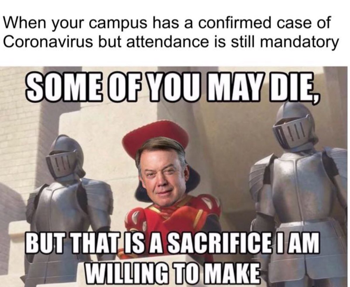 localsandwitch's tweet photo. found this meme, thought i'd send it to my office... turns out my office gc is linked to the ASU CFO's office, how is ur day goinG https://t.co/fiVyTyJXZy